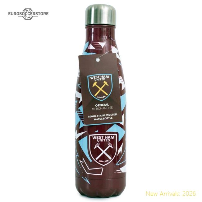 West Ham United Fc Fragment Thermal Flask - Collectors Item