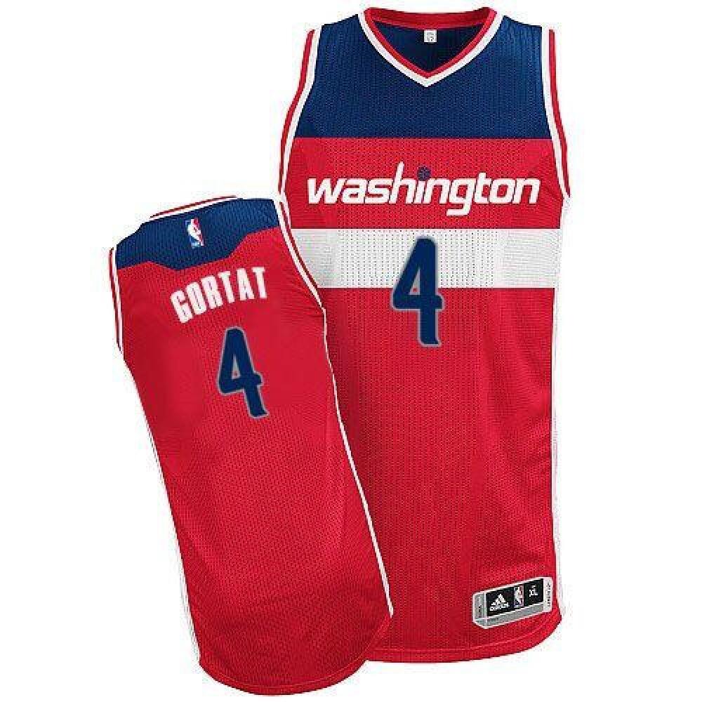 Cost-Effective Men's Washington Wizards #4 Marcin Red Basketball Jersey