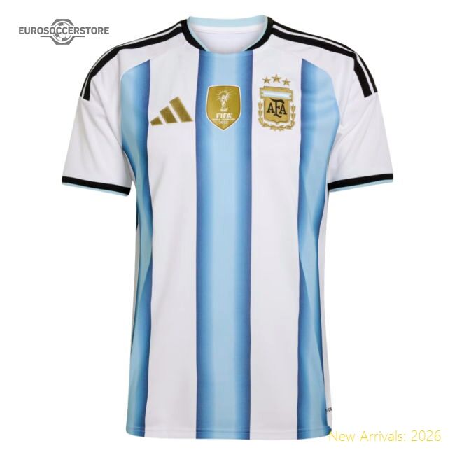 Messi Argentina Jersey - Authentic Moisture-wicking Construction