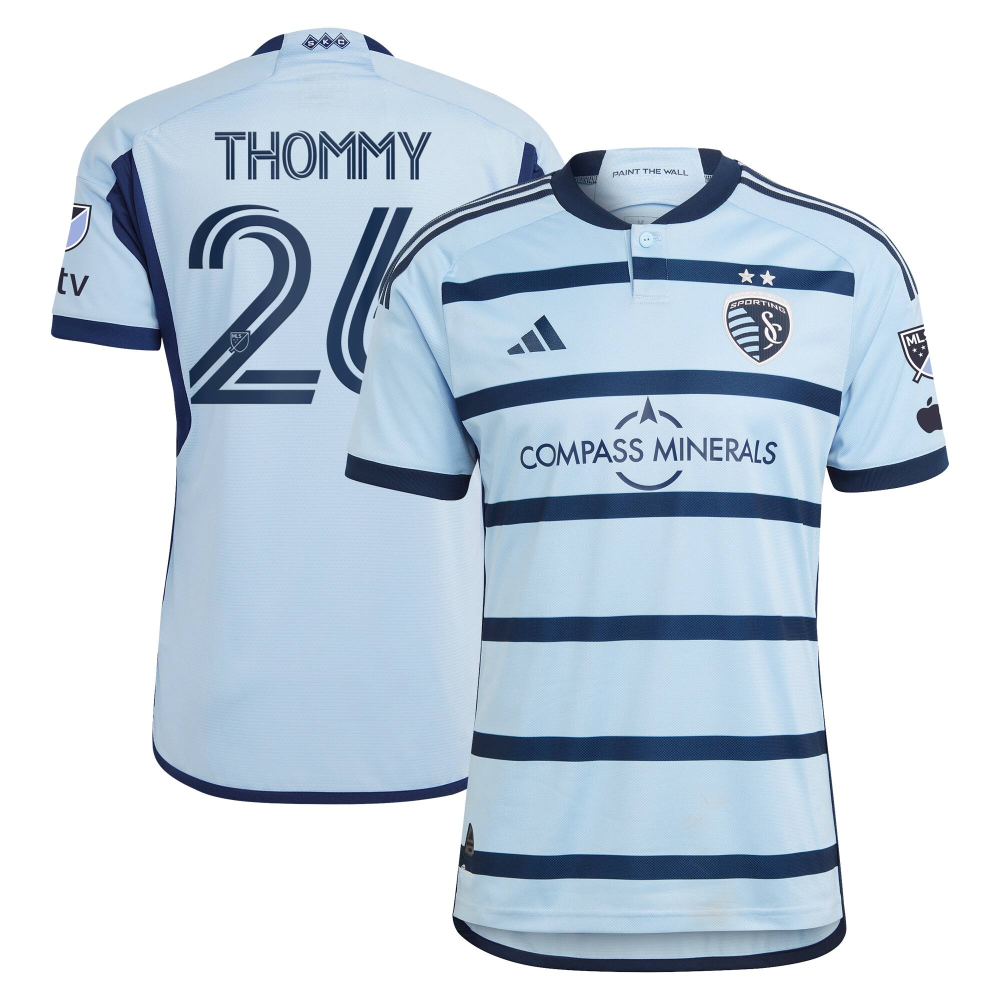 Sporting KC Men's 2024 Breathable Authentic - Official Merchandise -