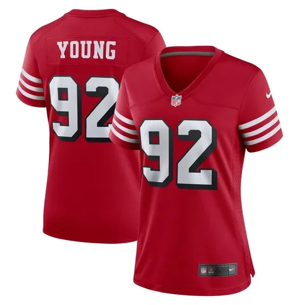 San Francisco 49ers Game NFL Jersey - Scarlet | Performance Footbal...