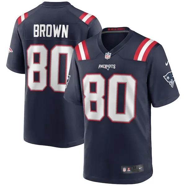 Performance New England Patriots Game Jersey - Premium Navy NFL Fan...