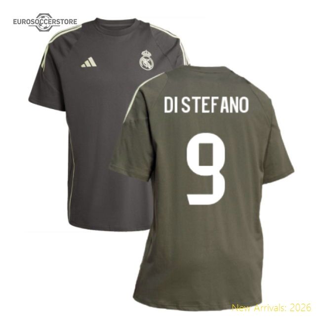 Outstanding 2025-2026 Real Madrid Training Tee (utility Grey) (di S