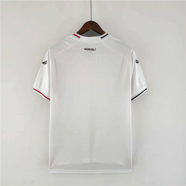 Bayer Leverkusen 2223 Away White Soccer Jersey Football Shirt -