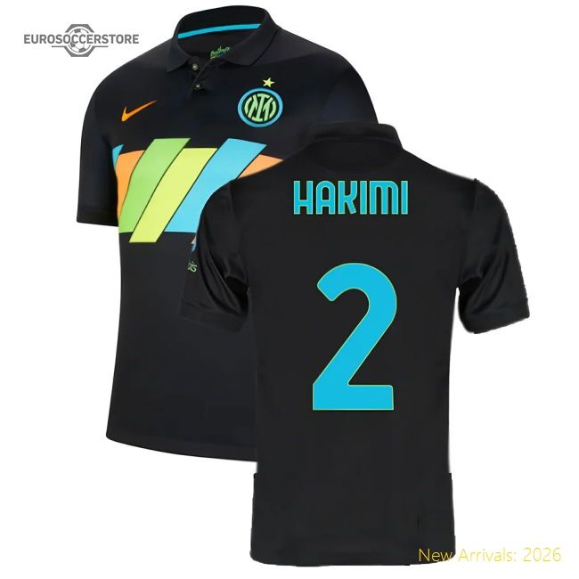 2021-2022 Inter Milan 3rd Shirt (hakimi 2) - Unbeatable Value