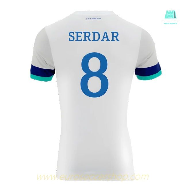 Schalke 2019-20 Away Shirt ((Mint) L) (SERDAR 8)