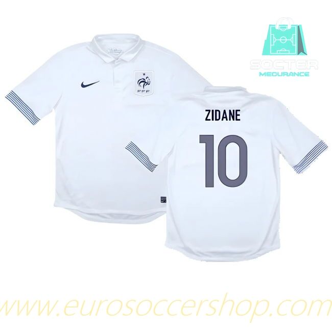 France NT Away Football Shirt (ZIDANE 10)