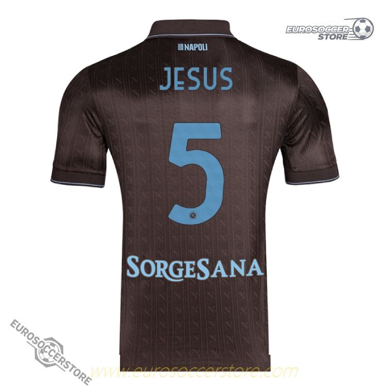 Napoli 25-26 Season Third Edition Football Jersey with JESUS 5 Printing