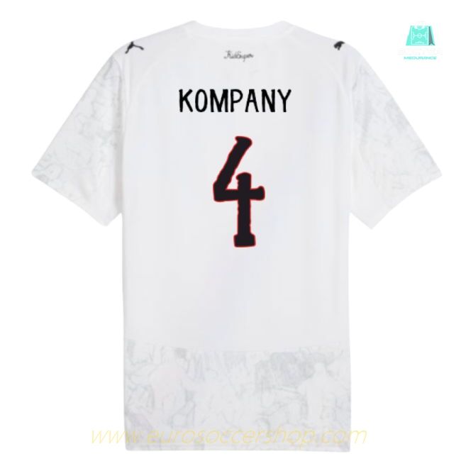 2025-2026 KIDSUPER x Manchester City CWC Shirt (White) (Kompany 4)