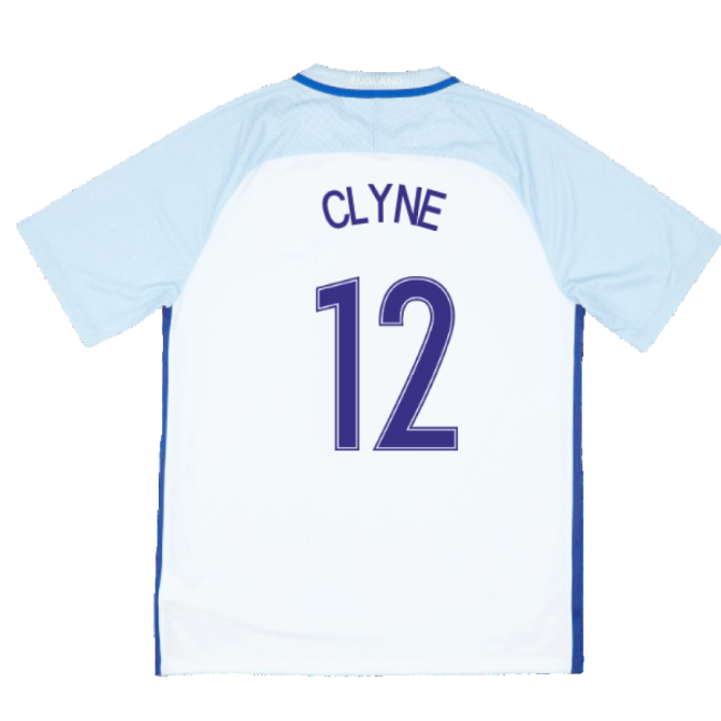 Convenient England 2016-17 Home Shirt ((Fair) XXL) (Clyne 12) Classical