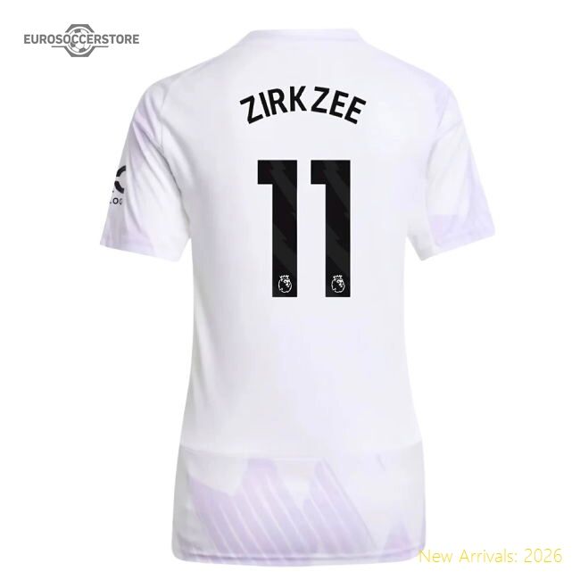 Premium 2025-2026 Man Utd Away Shirt (womens) (zirkzee 11) - Premium