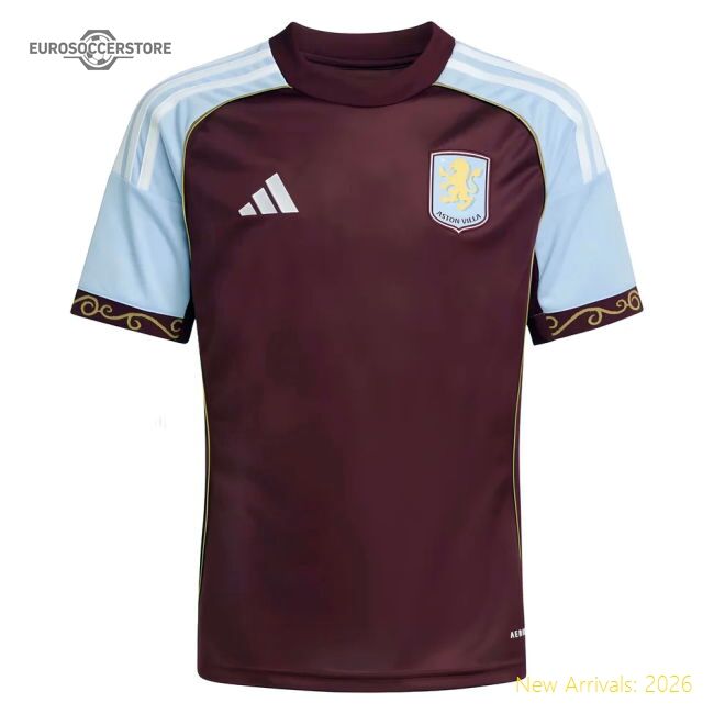 Premium 2025-2026 Aston Villa Home Shirt (kids) - Premium Quality