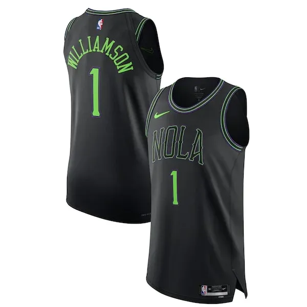 Nike Zion NOP Authentic Jersey - exclusive swingman-jersey - Black