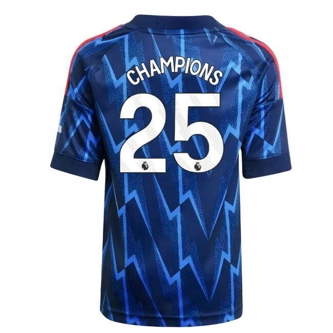 Adult 2025-2026 Arsenal Away Mini Kit (Champions 25)