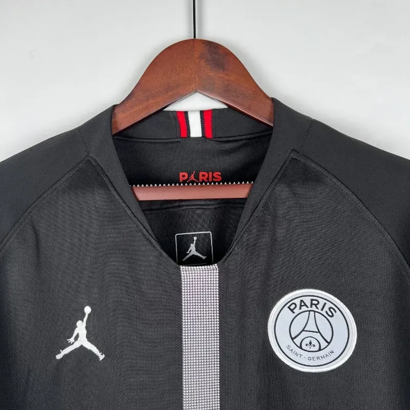 2018-2019 PSG Black Soccer retro kit