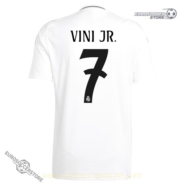 Real Madrid 24-25 Home Jersey with VINI JR. #7