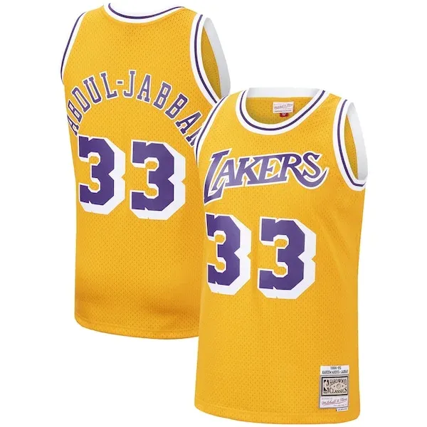 Kareem Abdul-Jabbar LAL Basketball Jersey - Great Deal - Fan Favorite