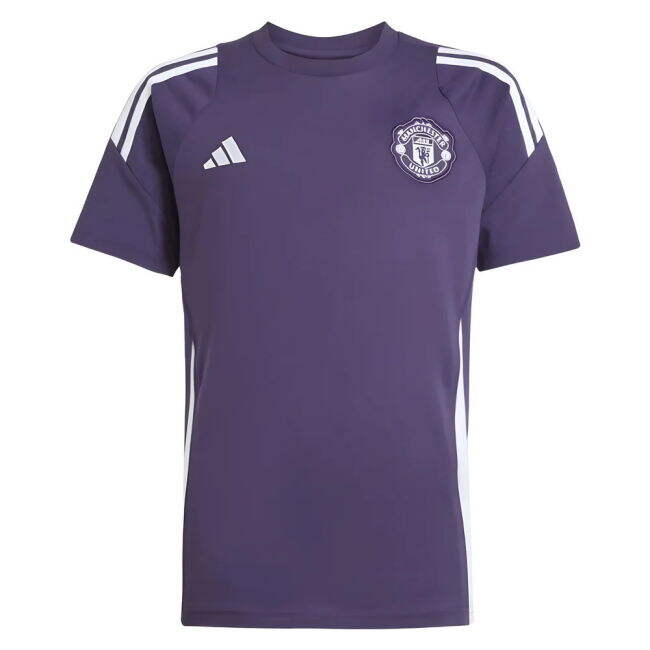 2025-2026 Man Utd Training Tee (Aurora Plum) - Kids