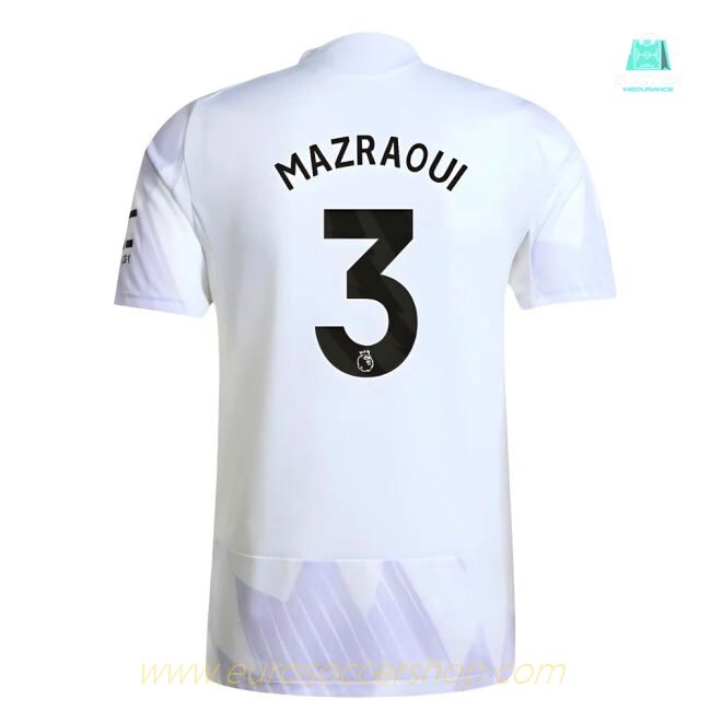 2025-2026 Man Utd Authentic Away Shirt (Mazraoui 3)