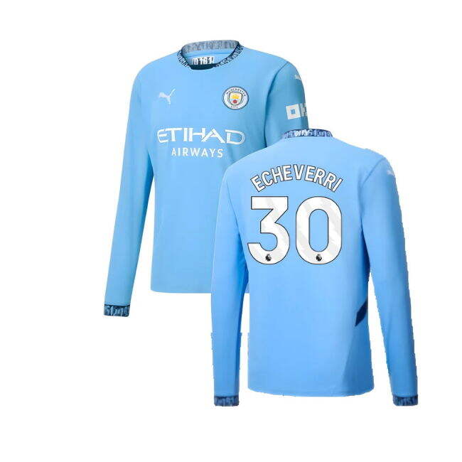 Man City Soccer Jerseys Classic Home Jersey 2024-2025 #86