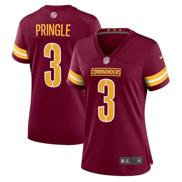None Byron Pringle Game Jersey - Burgundy | NFL Player Jersey