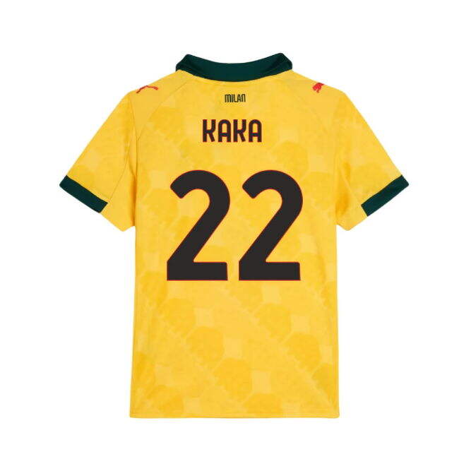 Committed Acm Ac Milan Third Shirt Kids Kaka #22 Authentic Design ...