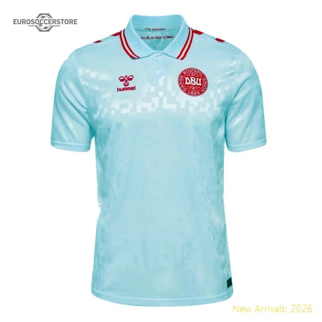 Top Denmark 2024-2025 Away Shirt (den) Classic Breathability
