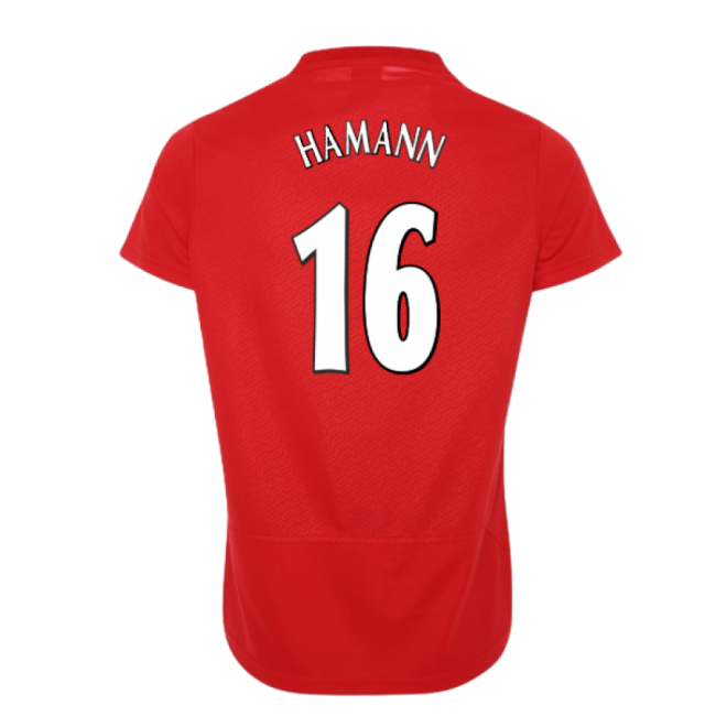 Liverpool FC 2005 Istanbul Home Shirt (Womens) (HAMANN 16)