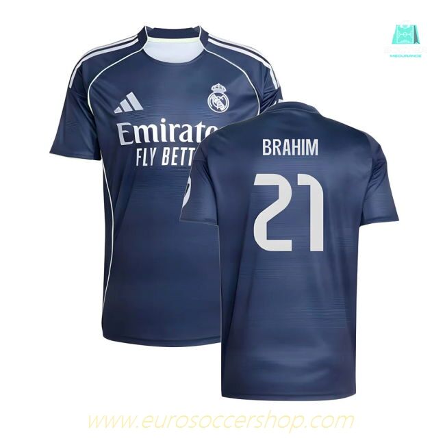 2025-2026 Real Madrid Away Shirt (Brahim 21)