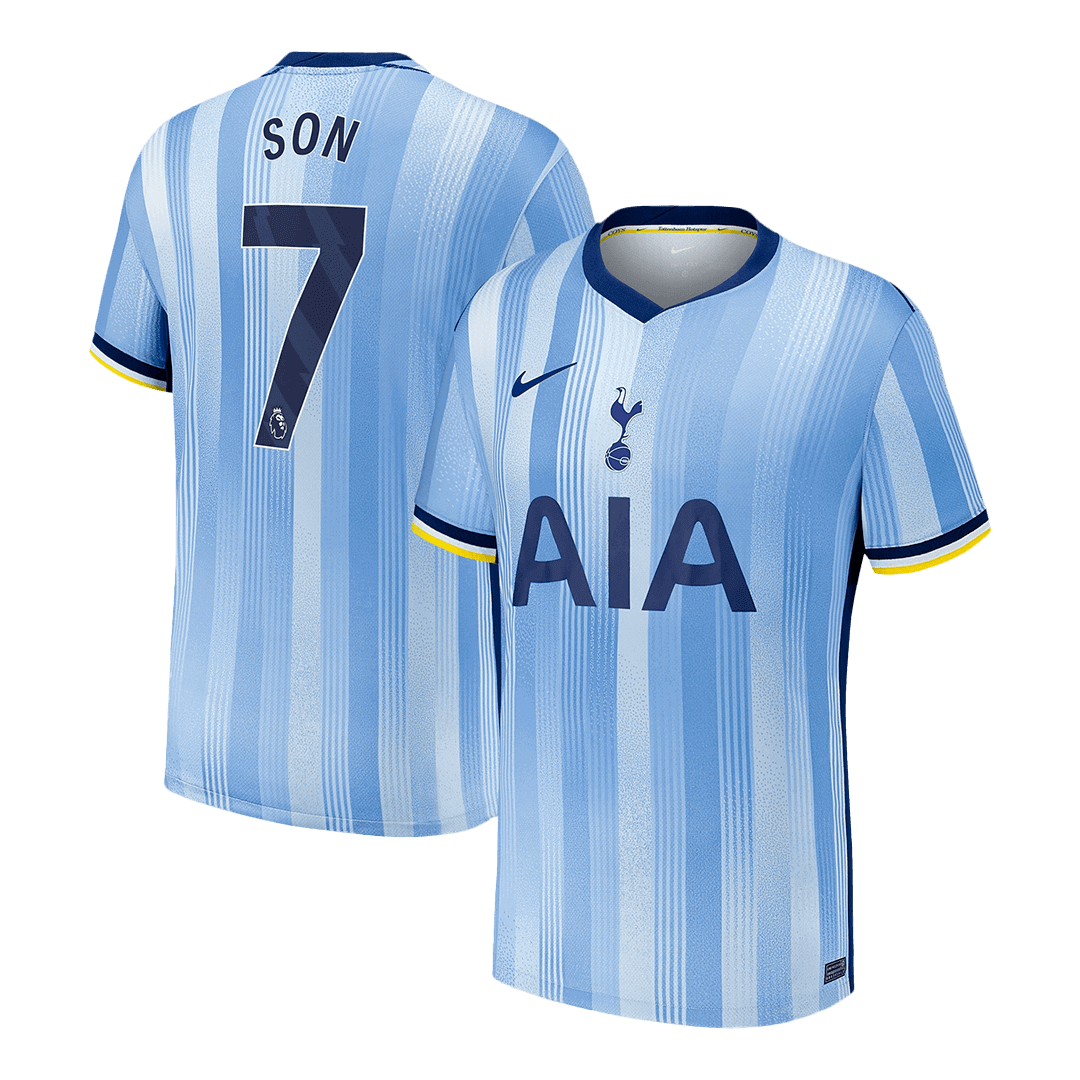 SON #7 Tottenham Hotspur Away  Soccer Jersey 2024/25 Authentic Kit