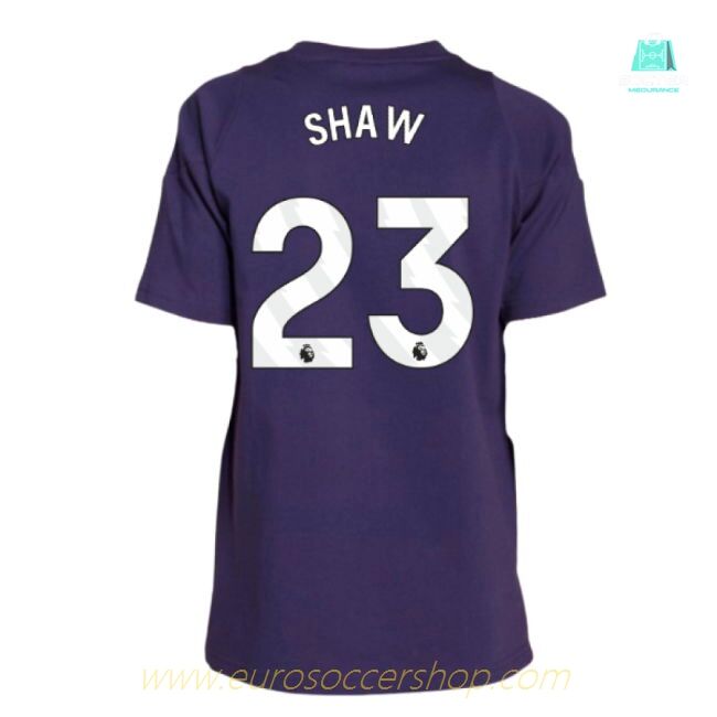 2025-2026 Man Utd Training Tee (Aurora Plum) - Kids (Shaw 23)