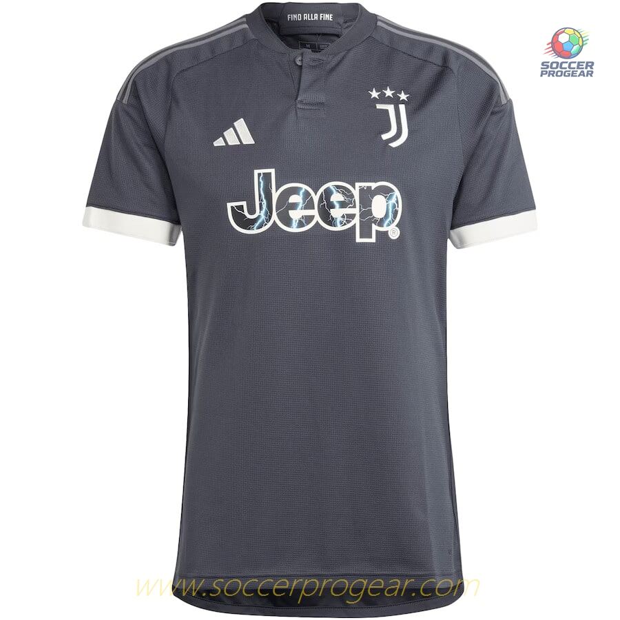 Juventus Third Children Football Kit Soccer Jersey 2023 2024