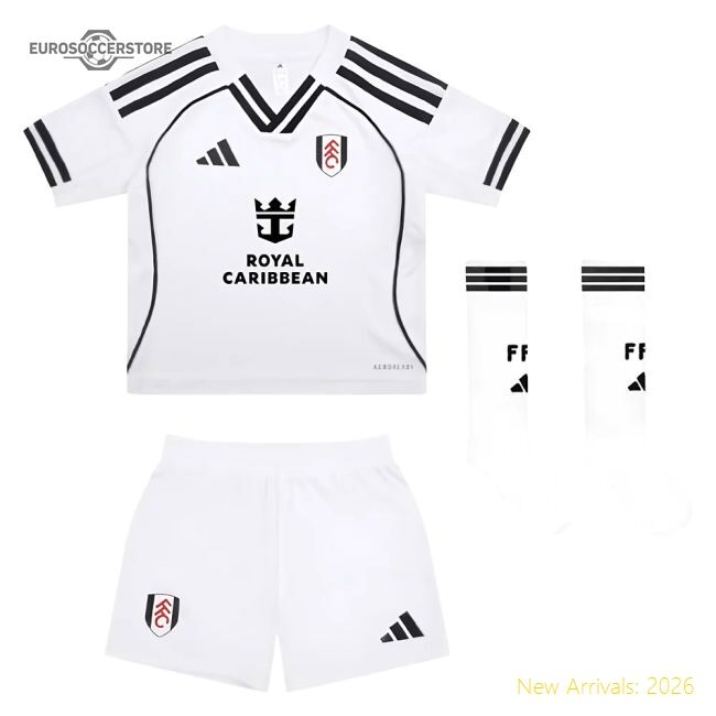 Exclusive Top Flight Fulham Smith Rowe Home Jersey Smart Fabric