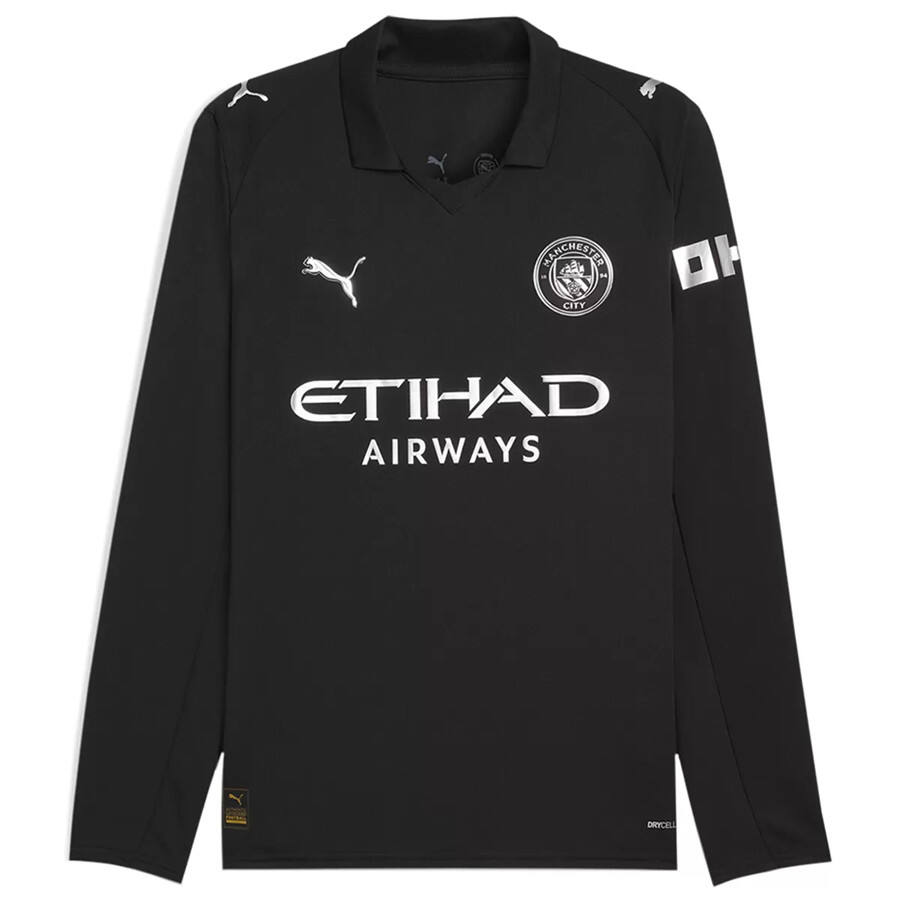 Manchester City Third Long Sleeve Shirt 2526 - Official Replica 21984