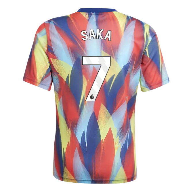Official Licensed True Arsenal Saka #7 Updated Design Jersey