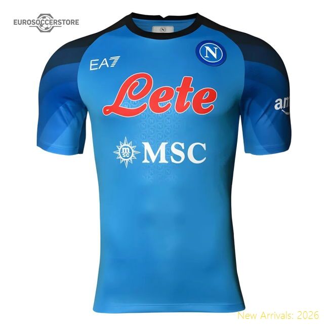 Top-tier Home Napoli Jersey 2023-2024 Flexible Performance Fabric
