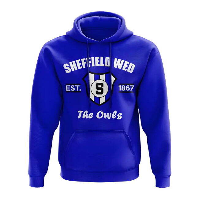Fashionable Sheffield Wednesday Established Hoody (Royal) for Match...