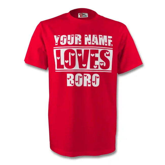 Authentic Your Name Loves Boro T-shirt (red) Comfortable Wear