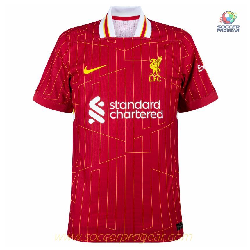 Liverpool Home Soccer Shirt 2024-25 Edition Diogo Jota