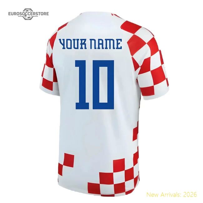 Durable Croatia 2022-2023 Home Shirt - Temperature-control