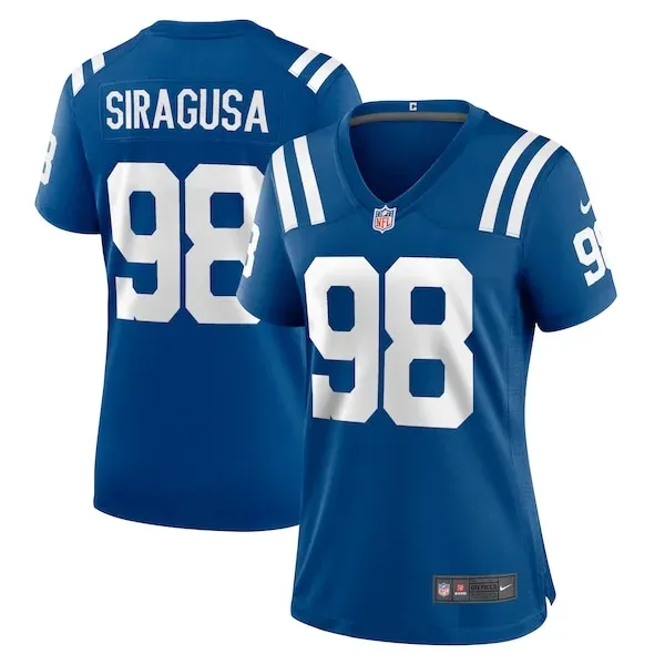 None Game NFL Jersey - Royal | Authentic Football Apparel | NFL Footba