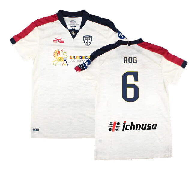 Official 2025-2026 Cagliari Away With Vintage Design - Machine