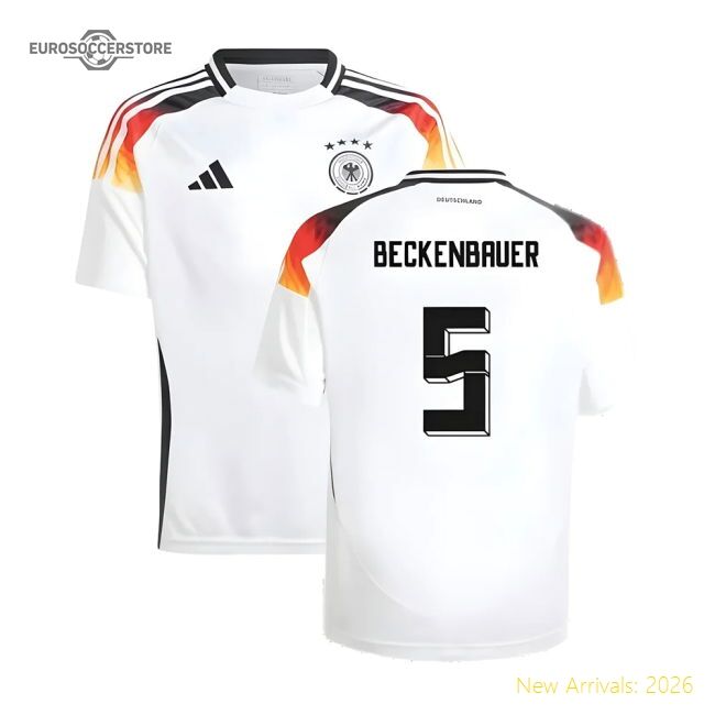 Premium Germany 2024-2025 Home Short Sleeve Jersey - Beckenbauer