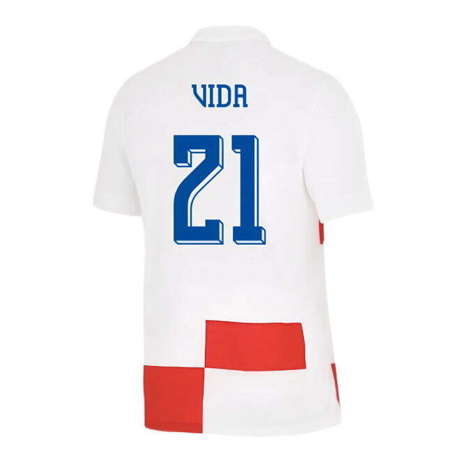 Official 2024-2025 Croatia Home Durable Euro Athletic High Replica