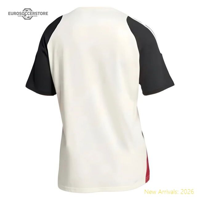 Premium 2024-2025 Man Utd Training Tee (off White) - Premium Quality