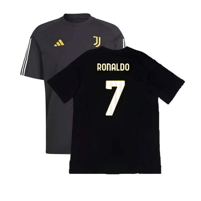 2023-2024 Juventus Top Quality Shirt (Black) Reinforced Seams