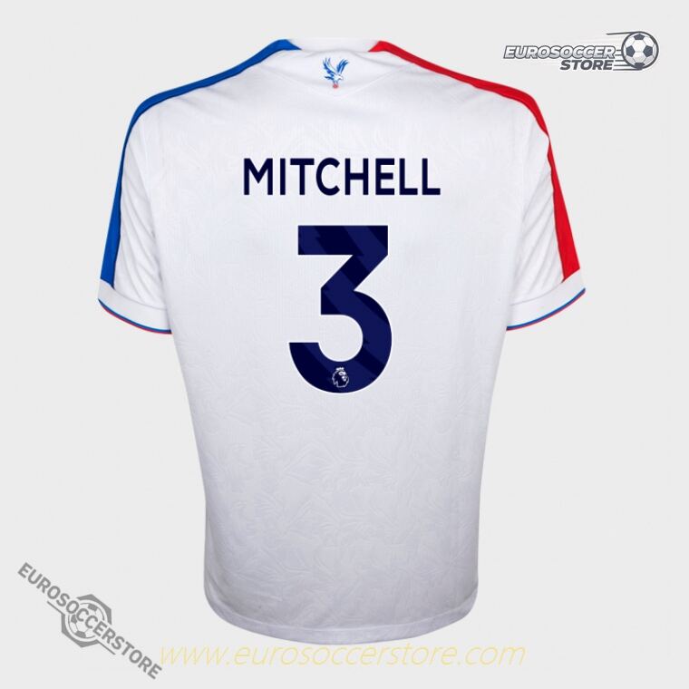 Crystal Palace 25-26 Third Eagle White Jersey MITCHELL 3