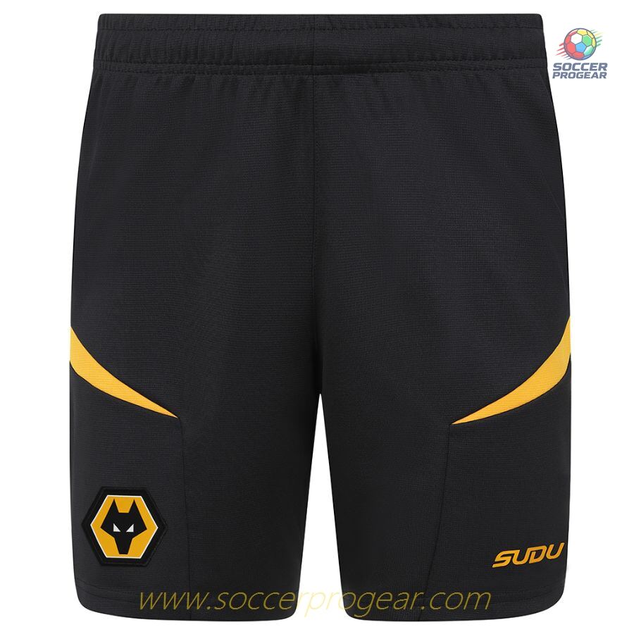 Wolverhampton Home Youth Kit Soccer Shirt 2024/25 Collection Black