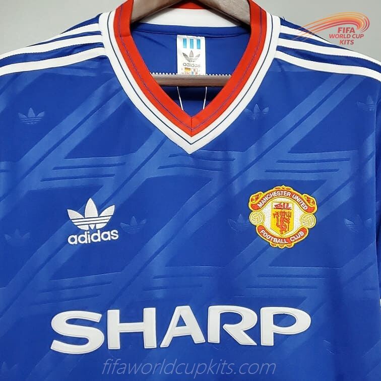 Manchester United Soccer Jersey 86-88 Secondary