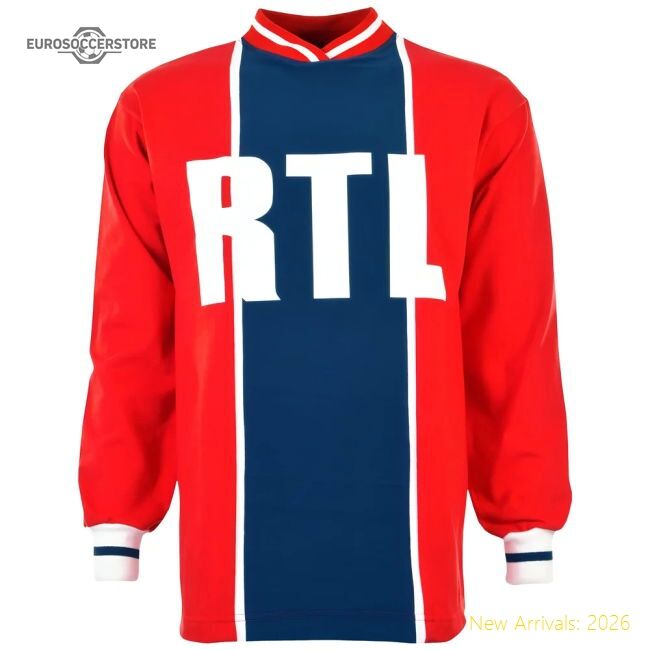 Popular High-Quality Paris 1974 Retro Football Shirt